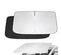 GUTYE Parasole Auto Parabrezza Interno per Fiat Egea Fiorino Freemont Fullback Idea, Parasole per Parabrezza Anteriore Pieghevole Parasole Protezione UV Accessori per Auto,SUV