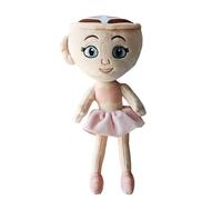 GUUIESMU Italian Brainrot Plush,Tung Tung Tung Sahur, Ballerina Cappuccino,Elephant, Cappuccino Assino,For Creative Play And Home Decor, For Anime Lovers (A9)
