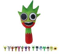 GUUIESMU Sprunki Peluche,Sprunki Plush,Sprunki Wenda Plush,Brud/Oren/Simon/Tunner/Pinky/Jevin/Black/Mr Fun Computer,Horror Game Stuffed Animal Doll for Fans (17)