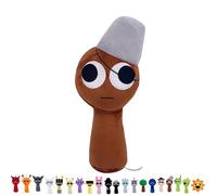 GUUIESMU Sprunki Plush,Sprunki Wenda Plush,7.8 inch Sprunki Plushies,Soft Stuffed Animal Pillow Figure Doll Christmas Birthday Gifts for Adult Kids (A1)
