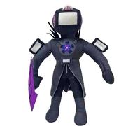 GUUIESMU Titan Drillman Plush, Upgraded TV Man Toy, Speaker Man Plush, Stuffed Anime Game Figure, Halloween