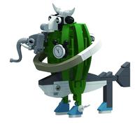 GUUIESMU Tung Tung Tung Sahur Figure,Italian Brainrot Figures,Tralalero Tralala Building Blocks,Building Toy Set,Collectible Figure,For Collection And Decoration (863)