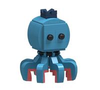 GUUIESMU Tung Tung Tung Sahur Figure,Italian Brainrot Figures,Tralalero Tralala Building Blocks,Building Toy Set,Collectible Figure,For Collection And Decoration (834)