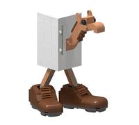 GUUIESMU Tung Tung Tung Sahur Figure,Italian Brainrot Figures,Tralalero Tralala Building Blocks,Building Toy Set,Collectible Figure,For Collection And Decoration (836)
