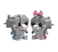 GUUIESMU Tung Tung Tung Sahur Figure,Italian Brainrot Figures,Tralalero Tralala Building Blocks,Building Toy Set,Collectible Figure,For Collection And Decoration (847)