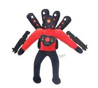 GUUIESMU Upgraded Plush,Upgraded Titan Cameraman Plush,Titan Tv Man Upgraded,Soft Stuffed Animal Doll,Monster Halloween Decoration Gift For Fans (A)