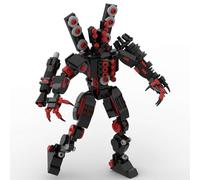 GUUIESMU Upgraded Titan Speakerman,Titan Cameraman Upgraded,Figure Model Reproducible Assembly Building Block Toys,Fun Educational Toys For Fans And Children (I)