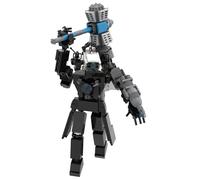 GUUIESMU Upgraded Titan Speakerman,Titan Cameraman Upgraded,Figure Model Reproducible Assembly Building Block Toys,Fun Educational Toys For Fans And Children (E)