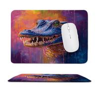 Guuogxan Tappetino per Mouse Piccolo colore coccodrillo 25 x 20 cm as-107