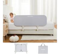 GUUSII HOME Sponda Letto Bambini Portable Sbarra Letto Matrimoniale Singolo Anticaduta Pieghevole Bed Barriera Protezione Letti per Bambini Removibile Paracolpi Spondinaletto da Viaggio