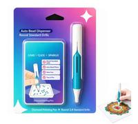 GUUTHQOR Automatic Diamond Painting Bead Dispenser Pen (Blue)