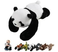 GUUTHQOR Weighted Stuffed Animal for Kids & Adults,The Panda Weighted Animal Plush,Hugging Pillow for Anxiety Relief&Sleep Support, Sloth Panda Koala Dinosaur Cuddly Toy (panda,30cm)