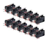 GUUZI 12 pz V-151-1C25 Breve Leva Diritta Tipo Micro Finecorsa Momentaneo SPDT Snap Action per Arduino