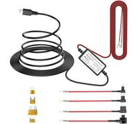 GUUZI 12V-24V a 5V/2.5A Mini Dash Cam Kit cablato per Dash Camera Cavo di alimentazione per caricabatterie per Dash Cam per mini USB Dash Cam Lunghezza 320 cm