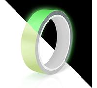 GUUZI Nastro che si Illumina al Buio 5cm*3m Nastro Fluorescente Luminoso e di Lunga Durata - Nastro Luminoso per Decorazioni Notturne, Sport All'aria Aperta e Segnaletica Domestica(Verde)