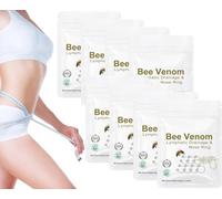 GUUZOGG Anello per olio nasale con veleno d'api, drenaggio linfatico, diffusore nasale, veleno d'api, anello rassodante per olio nasale, inalatore nasale, accelera il metabolismo basale (8 sacchetti