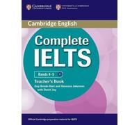 Guy Brook-Hart Vanessa Jakema Complete IELTS Bands 4-5 Teacher's Boo (Tascabile)