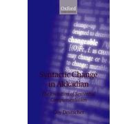 Guy Deutscher Syntactic Change in Akkadian (Tascabile)