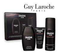 Guy laroche Drakkar Noir 100ml Edt + 150ml Deo + 50ml Bagnoschiuma - Set profumo e docciaschiuma