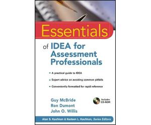 Guy McBride Ron Dumont Essentials of IDEA for Assessment (Mixed Media Product)