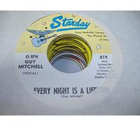GUY MITCHELL - GUY MITCHELL 45 RPM Every Night is a Lifetime / Traveling Shoes