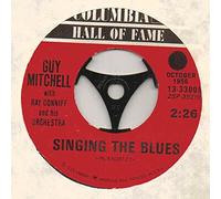 GUY MITCHELL - singing the blues / heartaches by the number 45 rpm single