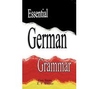 Guy Stern E F Bleiler Essential German Grammar (Copertina rigida)