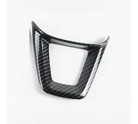 GUYANA Decorazione Auto Car Styling Volante Cornice Decorazione della Copertura Trim per Audi per Q5 per L'Anno Fiscale 2018-2021 2020 2019 Accessori Interni Automobilistici (Color : Carbon Fiber)