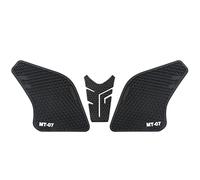 GuyAna Decorazione Moto Compatibile con Yamaha for MT 07 Mt07 MT-07 2021 2022 2023 Adesivi per Serbatoio Carburante Laterali Antiscivolo per Moto Protezioni Laterali in Gomma Impermeabili (Color : 3)