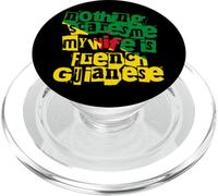 Guyana francese Niente mi spaventa la moglie viene dalla Guyanese francese PopSockets PopGrip per MagSafe