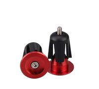 GUYANA Manopole Bici Maniglia for bicicletta, guanti, accessori for bicicletta a doppia chiusura Manopole Per Bici (Color : Red)