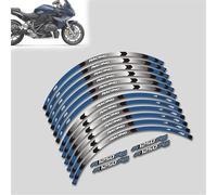 GuyAna Protezione Serbatoio Accessori per Motociclette per BMW R1250RS R 1250RS Adesivi per Ruote all'Interno del Mozzo Adesivi per Cerchi Adesivi Riflettenti(Blue)