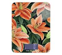 Guyana Regia Lily Display LCD Piccola Bilancia digitale per alimenti 5 kg/0 5 g (scenario) Bilancia da cucina digitale con 4 unità per cucinare peso para comida