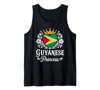 Guyanese Princess Guyana Flag Proud Guyanese Girl Canotta