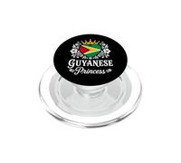 Guyanese Princess Guyana Flag Proud Guyanese Girl PopSockets PopGrip per MagSafe