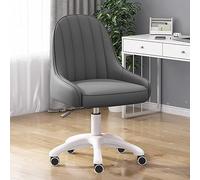 Guyifuny Comoda sedia girevole da ufficio per studio piccola con ruote, sedia da scrivania per computer moderna ergonomica girevole per ufficio sala trucco