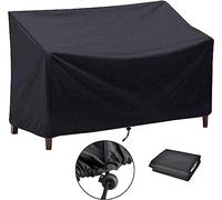 Guying Art Fabri, copertura per mobili da giardino, resistente, in tessuto Oxford 600D, rettangolare, antivento, anti-UV, per sedie e tavoli, in rattan, 130 x 120 x 75 cm