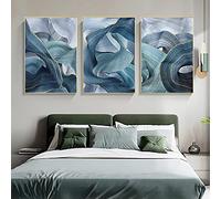 Guying Art Quadri Moderni Camera Da Letto Modern Abstract Mural Luxury Ribbon Poster Stampe Immagini a parete per soggiorno Arredamento camera da letto Poster 50x75cm (20x30in) x3 Senza cornice