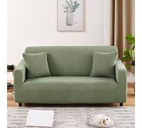 GUYIRT Divanetto elasticizzato Copri divano Tessuto a quadri Jacquard Copridivani Mobili per animali domestici Sofa Protettore con fondo elastico -A-2 posti (145-185 cm)