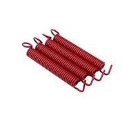 Guyker Molle silenziose per tremolo (set di 4) per chitarra elettrica FR Fender Strat ST Stratocaster accessori di ricambio per strumenti a ponte, colore rosso