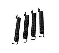 Guyker Molle silenziose per tremolo (set di 4) per chitarra elettrica FR Fender Strat ST Stratocaster Accessori per strumenti di ricambio, nero