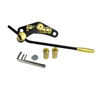 Guyker Tune-O-Matic Style - Ponticello per chitarra elettrica, compatibile con chitarre LP SG TM85, nero e oro