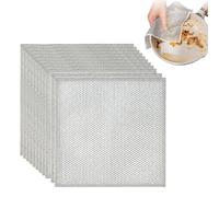 Guyode 11 Pezzi Stracci Strofinacci Multiuso in Filo Panni Magici Argentati Panno Cucina Pulizia Vetri Finestre Paglietta Acciaio Panni Microfibra Accessori Cucina Pezze per Pulire Strofinacci