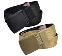 Guyode 2 Pezzi Cintura Portasoldi Nascosta per Viaggio 120 CM Cintura in Pelle con Portafoglio Interno per Uomo e Donna Cerniera Marsupi Portasoldi Antifurto Viaggio Corsa D'affari