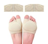 Guyode 2 Pezzi Solette Scarpe, Morbidi Alluce Valgo Correttore, Traspiranti Cuscinetti per Scarpe, Deodorantitalloniera in Silicone per Metatarsalgia Alluce Valgo Vesciche e Altri Dolori Ai Piedi