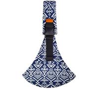 Guyode Marsupio Neonato 6-36 Mesi, Baby Carrier Leggero e Traspirante Tutte le Stagioni, Regolabile Fascia Porta Bebe per Dormire, Fascia Laterale Porta Bambino, Accessori per Neonati (Blu A)