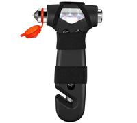 Guyode Martello di Sicurezza per Auto, Strumento di Fuga di Emergenza 3 in 1 con Taglierino per Cintura di Sicurezza, Interruttore per Finestrini, Martello di Fuga per Finestre Adatto a Vari Veicoli