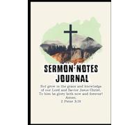 Guys Sermon Notes Journal: 52 week notes book for guys