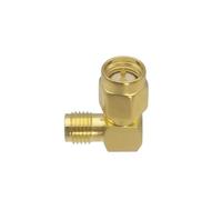 GUYTRM 1 pz connettore adattatore RF maschio femmina ad angolo retto in serie antenna, radio amatoriale 4G 50ohm lingli