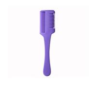 GUYTRM 1 pz Pettine for taglio capelli Spazzole for capelli con lame di rasoio Tagliacapelli Strumenti for taglio e diradamento Barbiere Parrucchiere Strumento for lo styling Pettine lingli(Style A pu